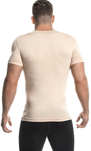 MD Womens Undershirt Short Sleeve Bamboo T-Shirt Shapewear Tops