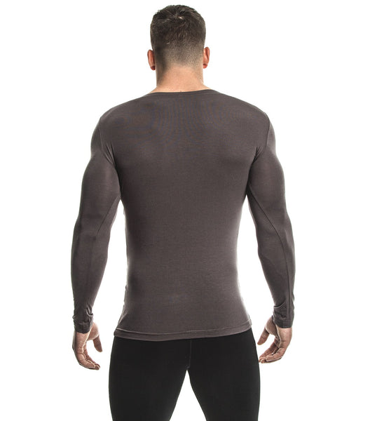 Under Armour compression long sleeve t-shirt in gray